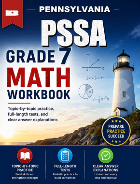 Pennsylvania PSSA 7th Grade Math Workbook
