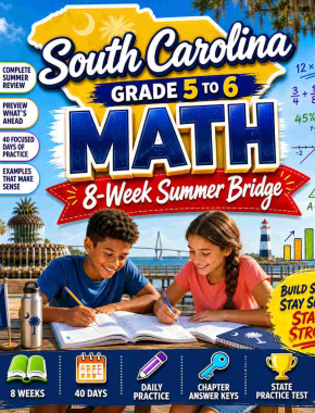 South Carolina Summer Math Bridge Grade 5 to Grade 6