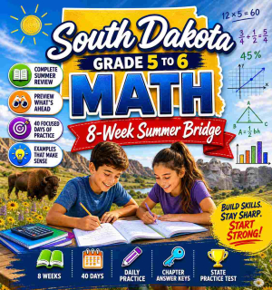 South Dakota Summer Math Bridge Grade 5 to Grade 6