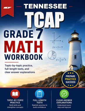 Tennessee TCAP 7th Grade Math Workbook