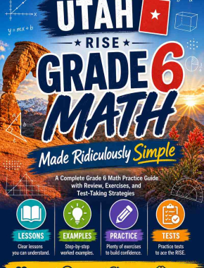 Utah RISE Grade 6 Math Made Ridiculously Simple