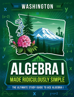 Washington Algebra I Made Ridiculously Simple