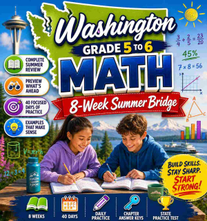 Washington Summer Math Bridge Grade 5 to Grade 6