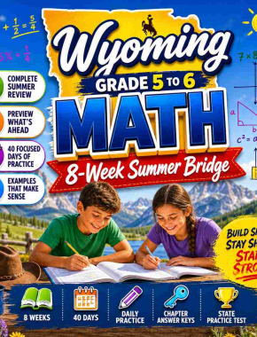Wyoming Summer Math Bridge Grade 5 to Grade 6