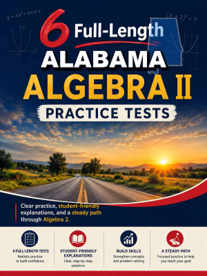 6 Full Length Alabama Algebra II Practice Tests