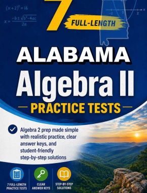 7 Full Length Alabama Algebra II Practice Tests