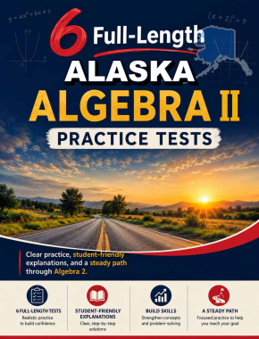 6 Full Length Alaska Algebra II Practice Tests