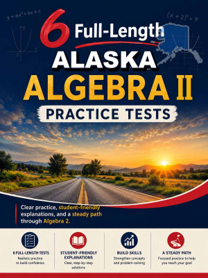 6 Full Length Alaska Algebra II Practice Tests