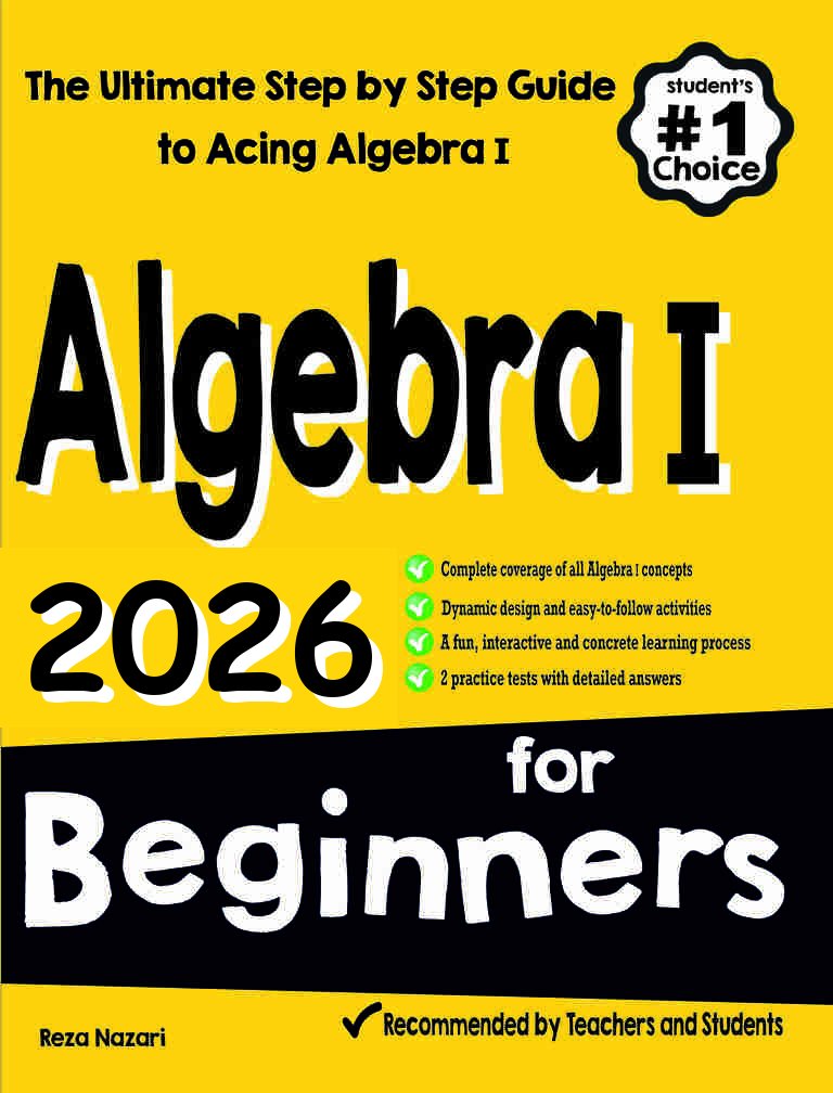 Algebra I for Beginners: The Ultimate Step cover