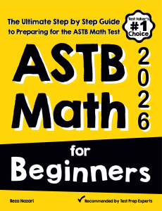 ASTB Math for Beginners 2026 cover