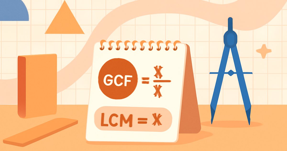 How to Find GCF and LCM