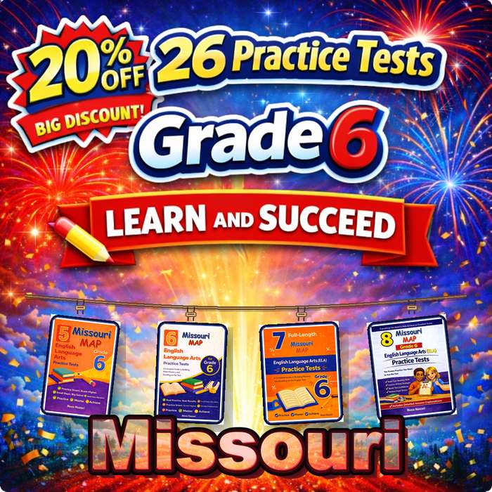 Missouri Grade 6 ELA Preparation Bundle cover