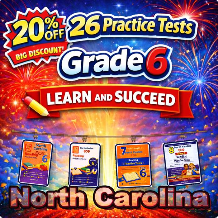 North Carolina Grade 6 ELA Preparation Bundle cover