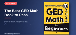 The Best GED Math Book to Pass on Your First Try