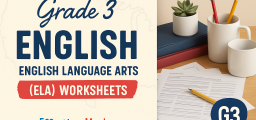 Free Grade 3 English Worksheets for Wyoming Students