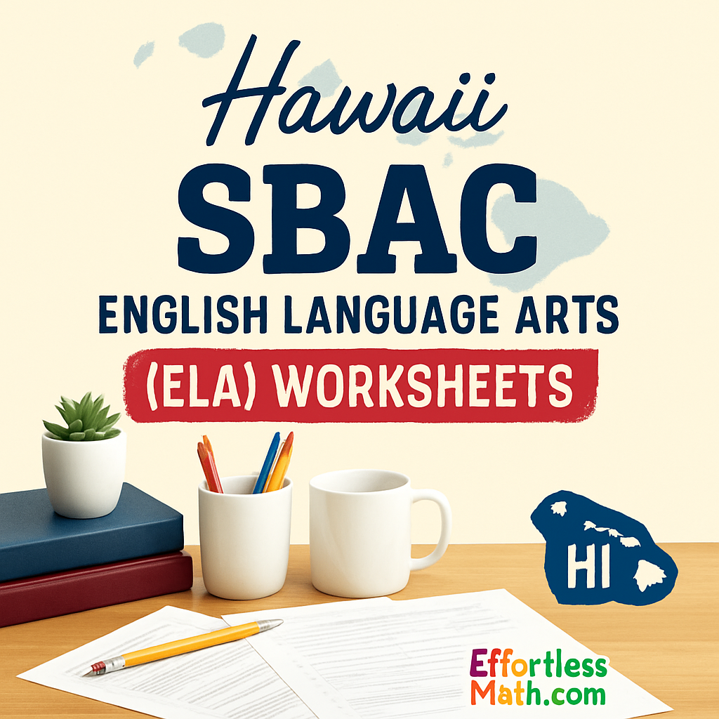 Free Grade 4 English Worksheets for Hawaii Students | Effortless Math