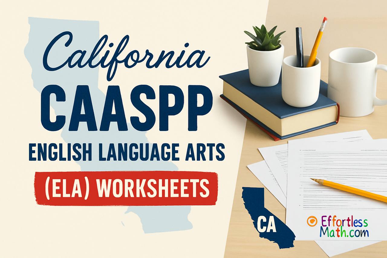 Free Grade 7 English Worksheets for California Students | Effortless Math