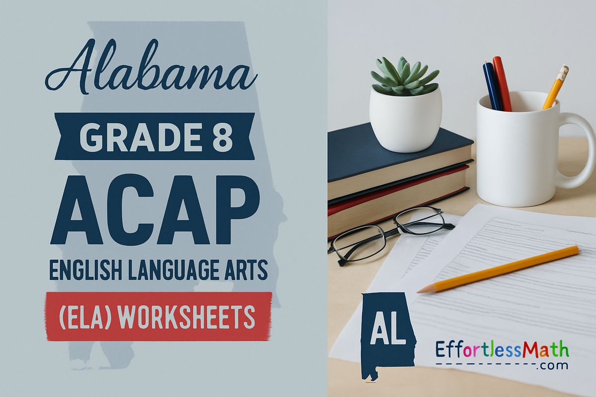 Free Grade 8 English Worksheets for Alabama Students | Effortless Math