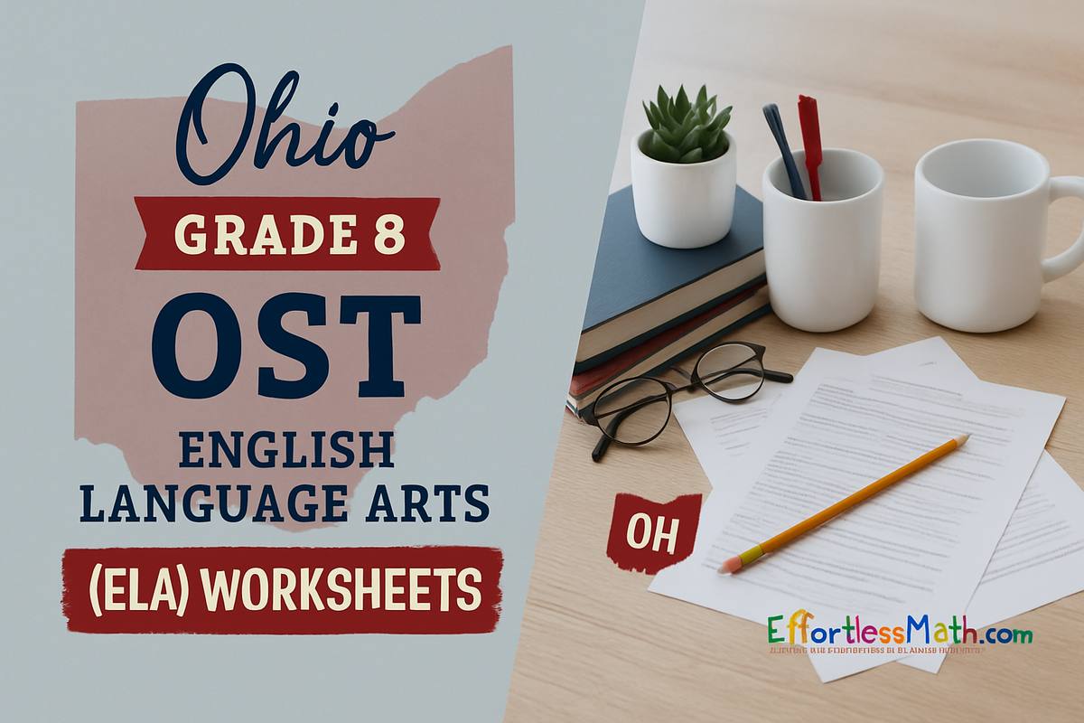 Free Grade 8 English Worksheets for Ohio Students | Effortless Math