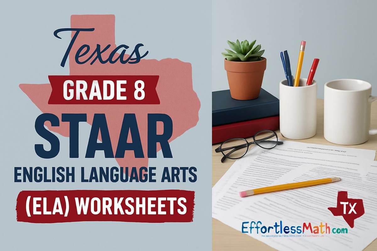 Free Grade 8 English Worksheets for Texas Students | Effortless Math