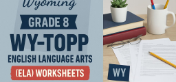 Free Grade 8 English Worksheets for Wyoming Students