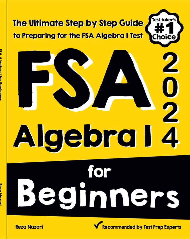 FSA Algebra I for Beginners 2026: The Ultimate Step by Step Guide to Acing FSA Algebra I cover
