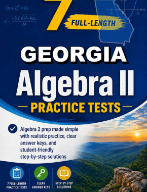 7 Full Length Georgia Algebra II Practice Tests