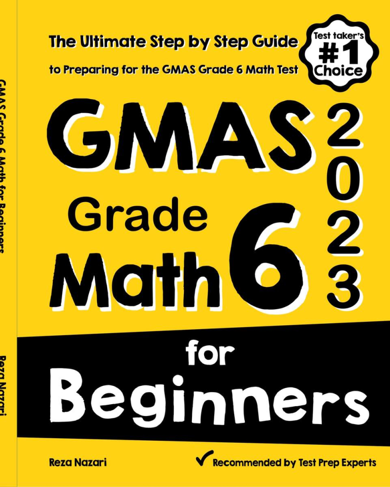 GMAS Grade 6 Math for Beginners 2026: The Ultimate Step by Step Guide to Preparing for the GMAS Math Test cover