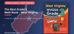 The Best Grade 3 Math Book for West Virginia Students