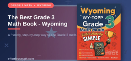 The Best Grade 3 Math Book for Wyoming Students