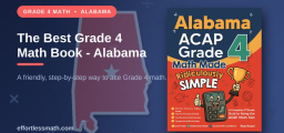 The Best Grade 4 Math Book for Alabama Students