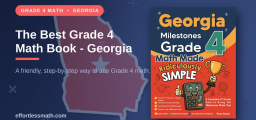 The Best Grade 4 Math Book for Georgia Students