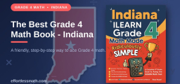 The Best Grade 4 Math Book for Indiana Students