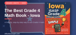 The Best Grade 4 Math Book for Iowa Students