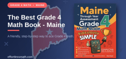 The Best Grade 4 Math Book for Maine Students