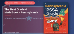 The Best Grade 4 Math Book for Pennsylvania Students