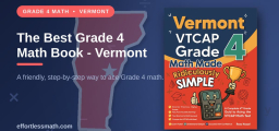 The Best Grade 4 Math Book for Vermont Students