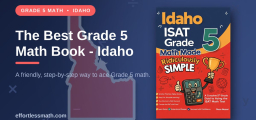 The Best Grade 5 Math Book for Idaho Students