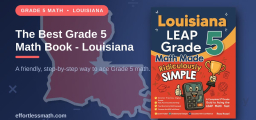 The Best Grade 5 Math Book for Louisiana Students