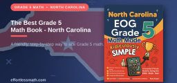 The Best Grade 5 Math Book for North Carolina Students