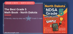 The Best Grade 5 Math Book for North Dakota Students
