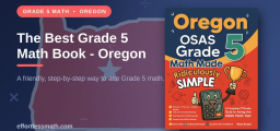 The Best Grade 5 Math Book for Oregon Students