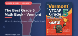 The Best Grade 5 Math Book for Vermont Students