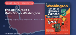 The Best Grade 5 Math Book for Washington Students