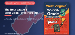 The Best Grade 5 Math Book for West Virginia Students