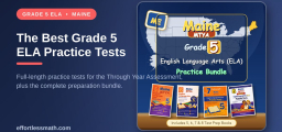 The Best Grade 5 ELA Practice Tests for Maine Students
