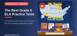 The Best Grade 6 ELA Practice Tests for Arizona Students