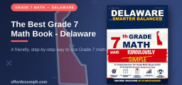 The Best Grade 7 Math Book for Delaware Students