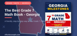 The Best Grade 7 Math Book for Georgia Students