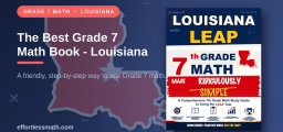The Best Grade 7 Math Book for Louisiana Students